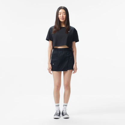 Converse Sporty Boxy Kadın Siyah T-shirt