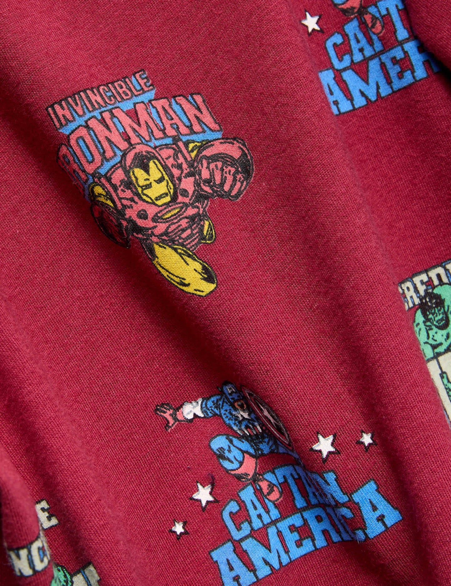Marvel Baskılı Pamuk Pijama Takımı (3-12 Yaş)