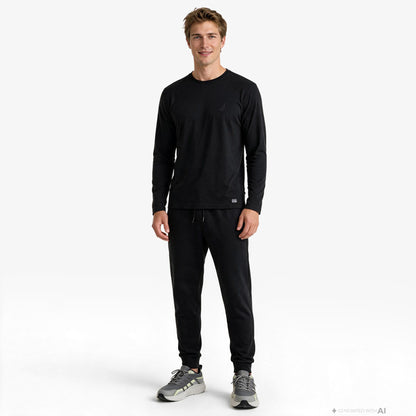 Nautica Regular Fit Erkek Siyah T-shirt