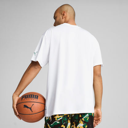 Puma Rival Rage 1 Erkek Beyaz T-shirt