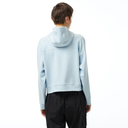 United4 W Skuba Zip Kadın Mavi Hoodie