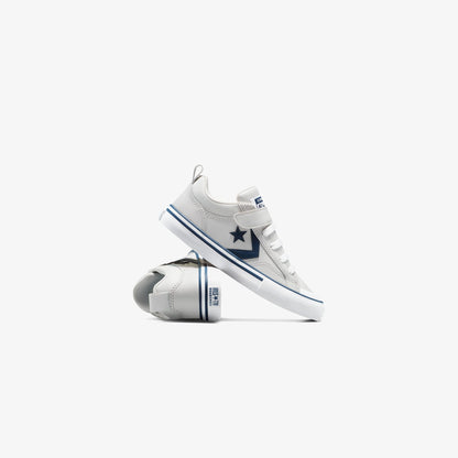 Converse Pro Blaze Strap Leather Easy On Çocuk Gri Sneaker