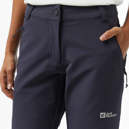 Jack Wolfskin Activate Thermic W Kadın Gri Pantolon