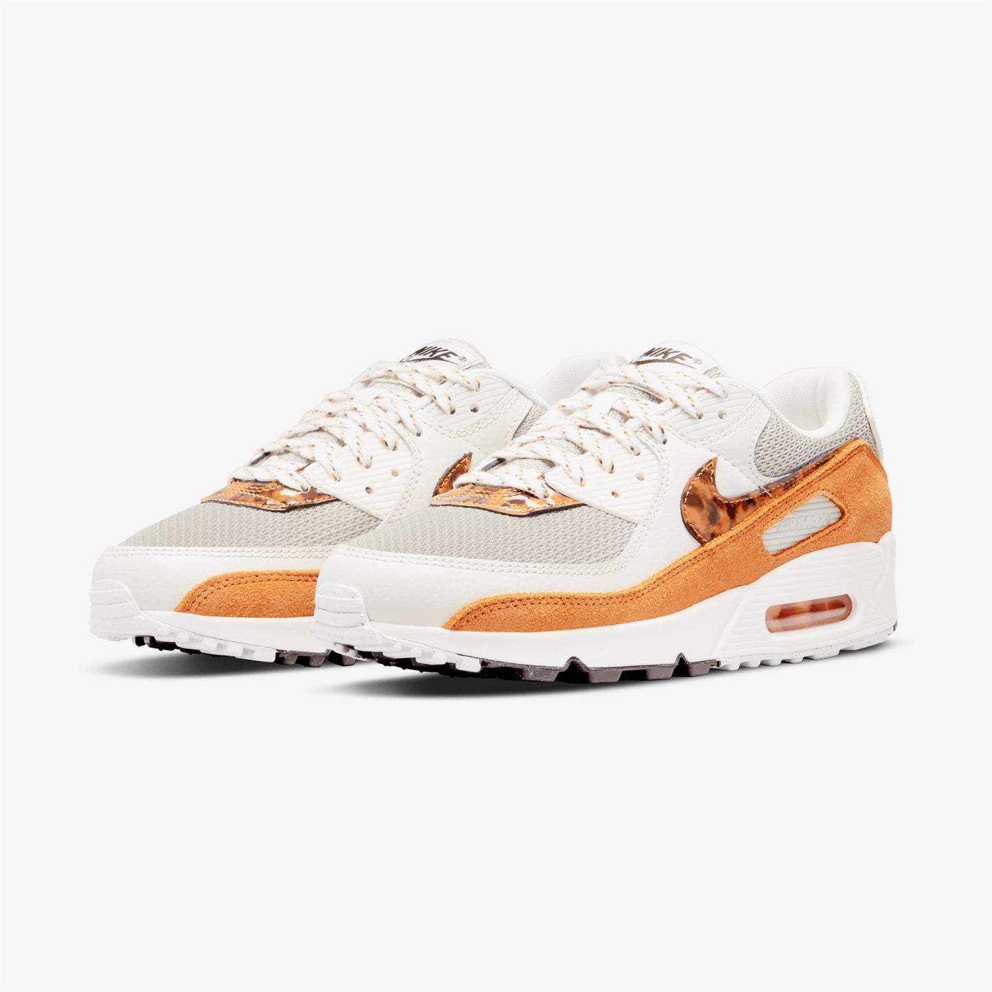 Nike Air Max 90 Kadın Krem/turuncu Spor Ayakkabı
