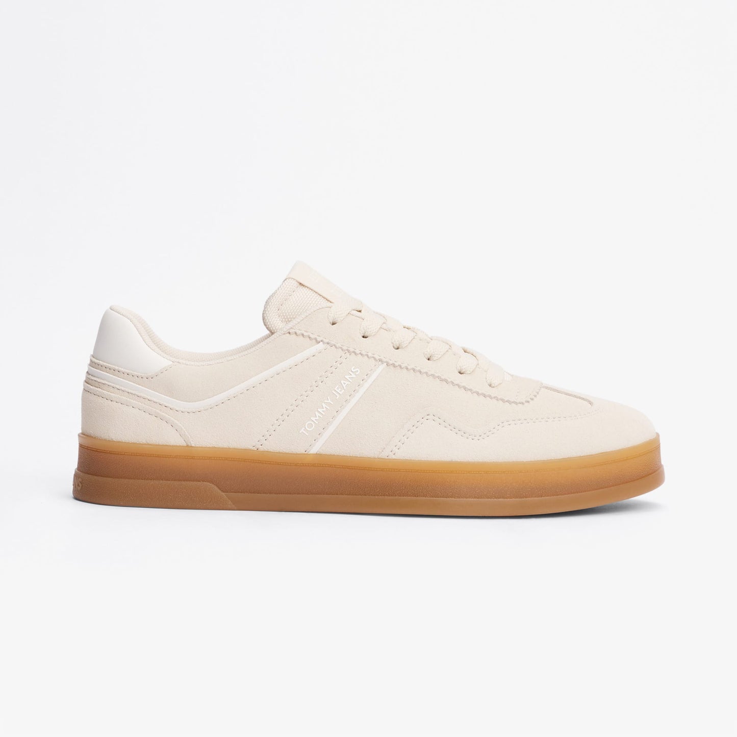 Tommy Hilfiger The Greenwich Suede Kadın Bej Spor Ayakkabı