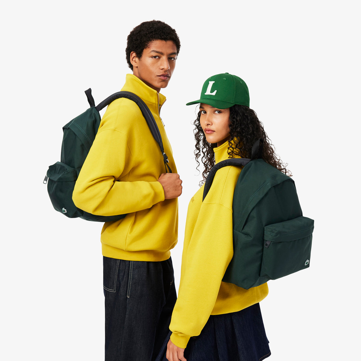 Lacoste Casual Croc Erkek Yeşil Sırt Çantası