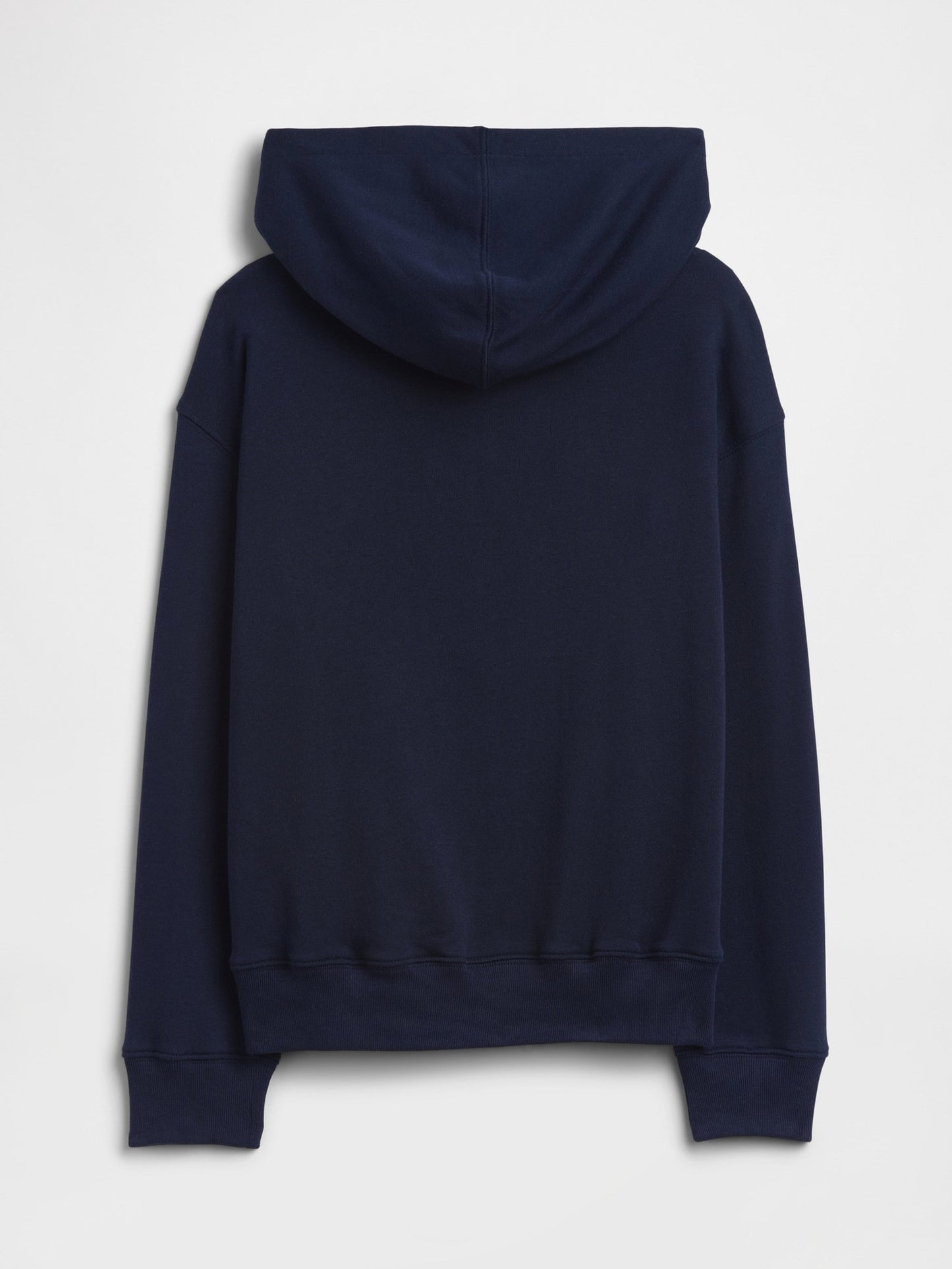Lacivert Kids Rahat Fransız Havlu Kumaş Fermuarlı Sweatshirt