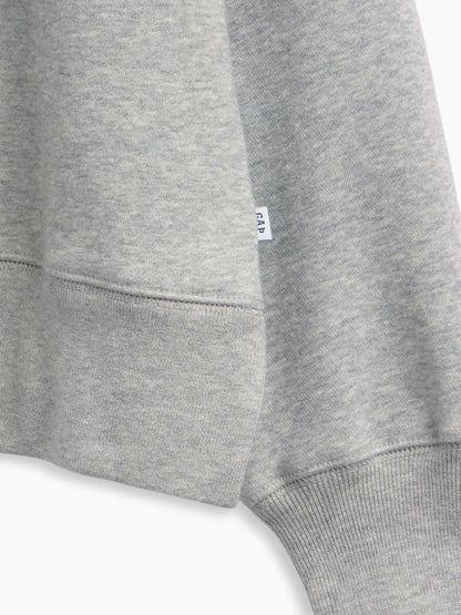 Gri Vintagesoft Oversized Split Hem Sweatshirt