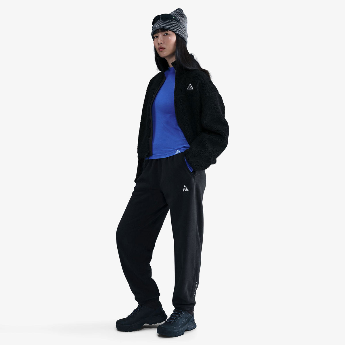 Nike Acg Wolf Tree Kadın Siyah Eşofman Altı