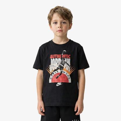 Jordan Jdb Authentic Çocuk Siyah T-shirt