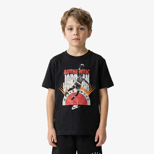 Jordan Jdb Authentic Çocuk Siyah T-shirt