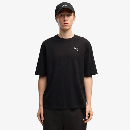 Puma Essential Boxy Erkek Siyah T-shirt