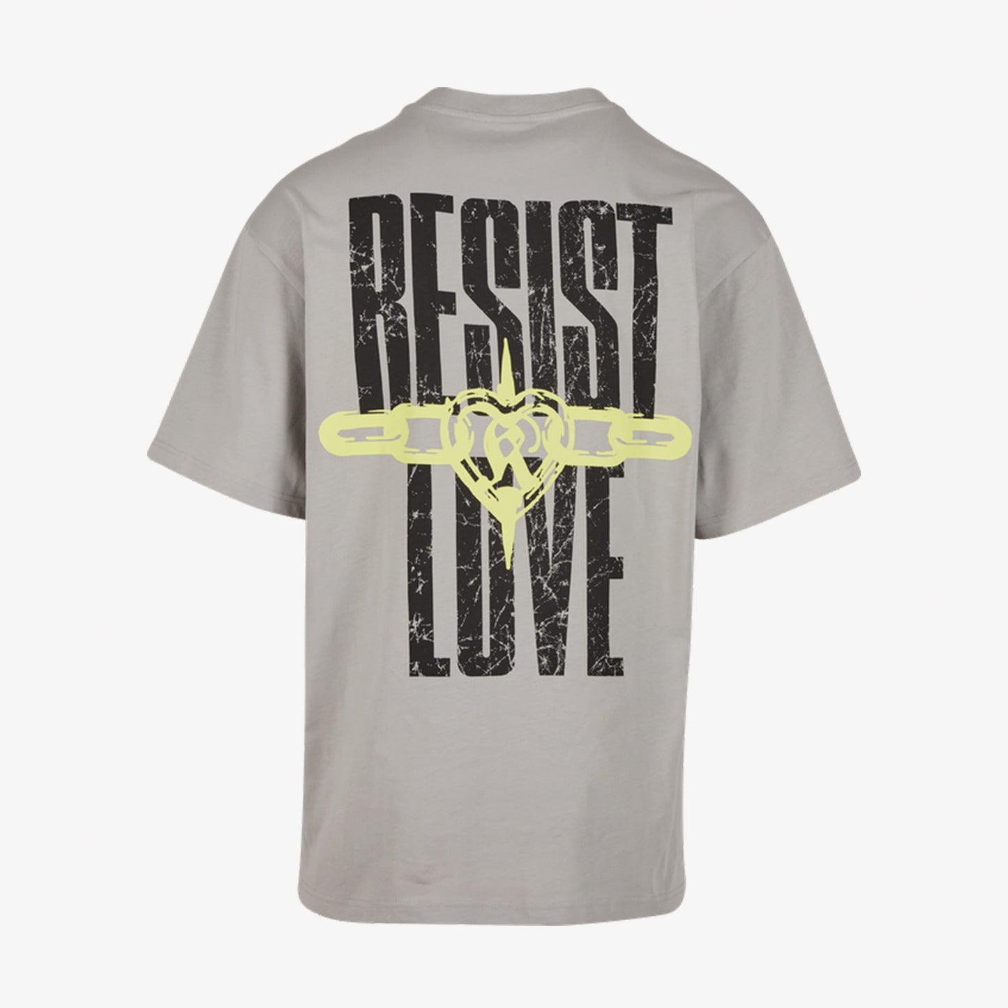 Karl Kani Woven Signature Resist Love Erkek Gri T-shirt