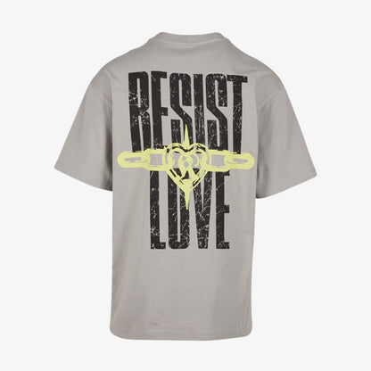 Karl Kani Woven Signature Resist Love Erkek Gri T-shirt