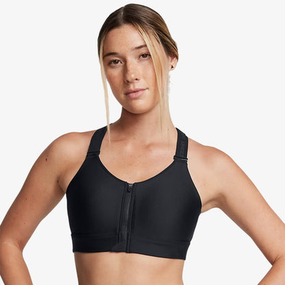 Under Armour Infinity High Zip 2.0 Kadın Siyah Bra