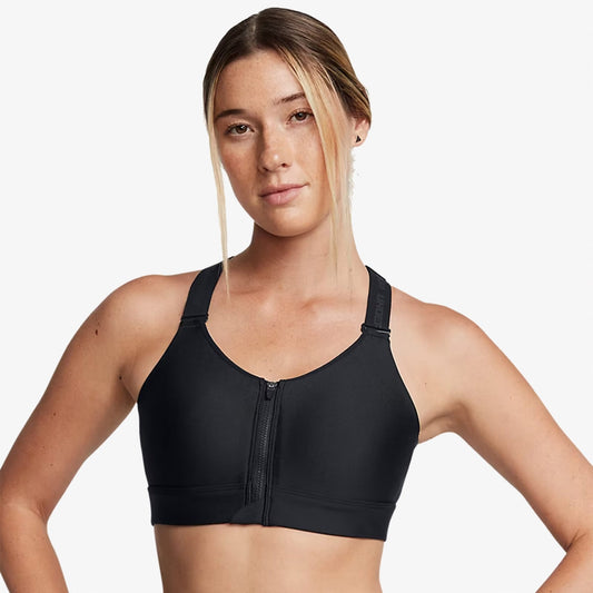 Under Armour Infinity High Zip 2.0 Kadın Siyah Bra
