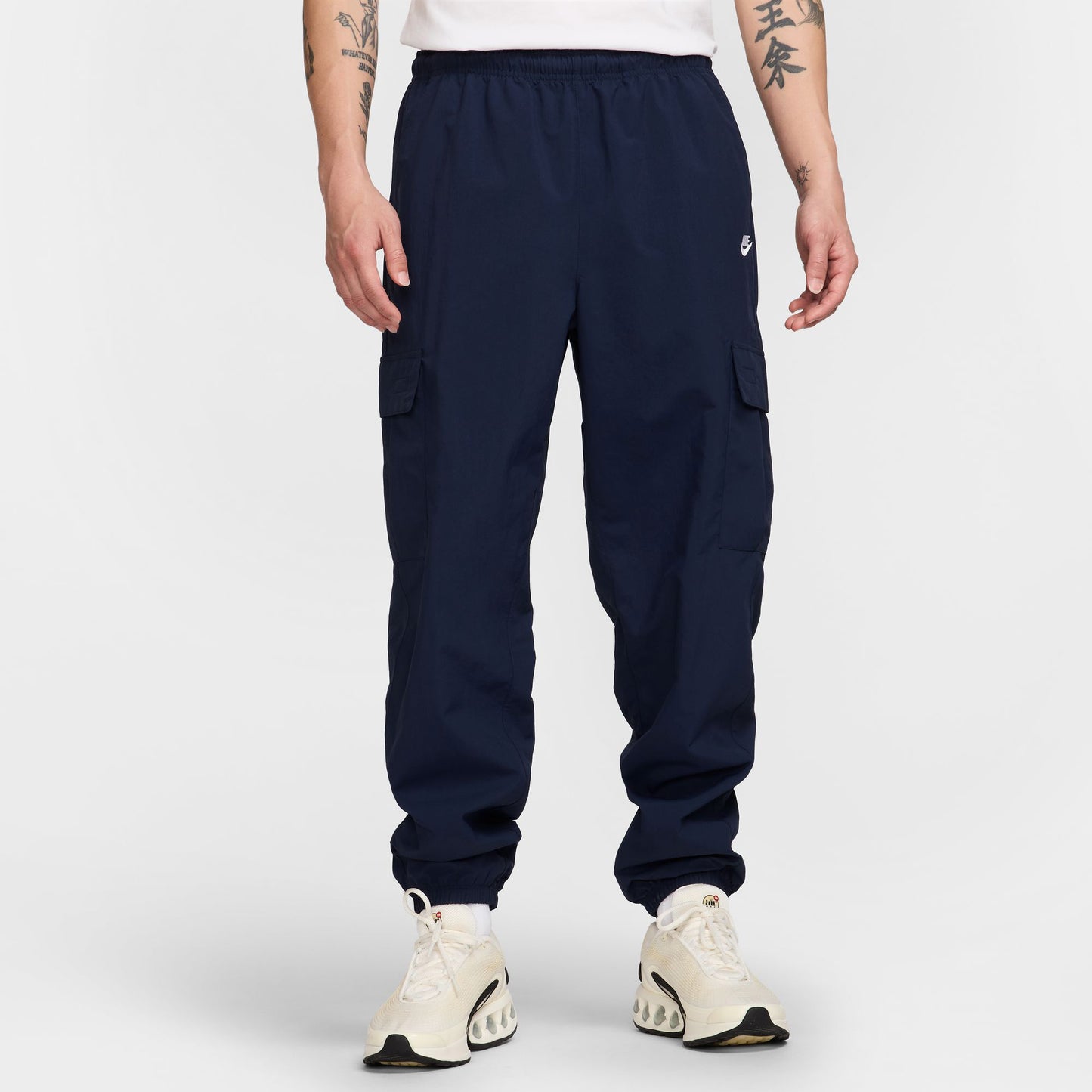 Nike Club Woven Cargo Erkek Mavi Eşofman Altı