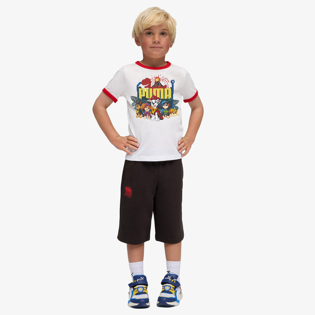 Puma X Paw Patrol Ringer Çocuk Beyaz T-shirt