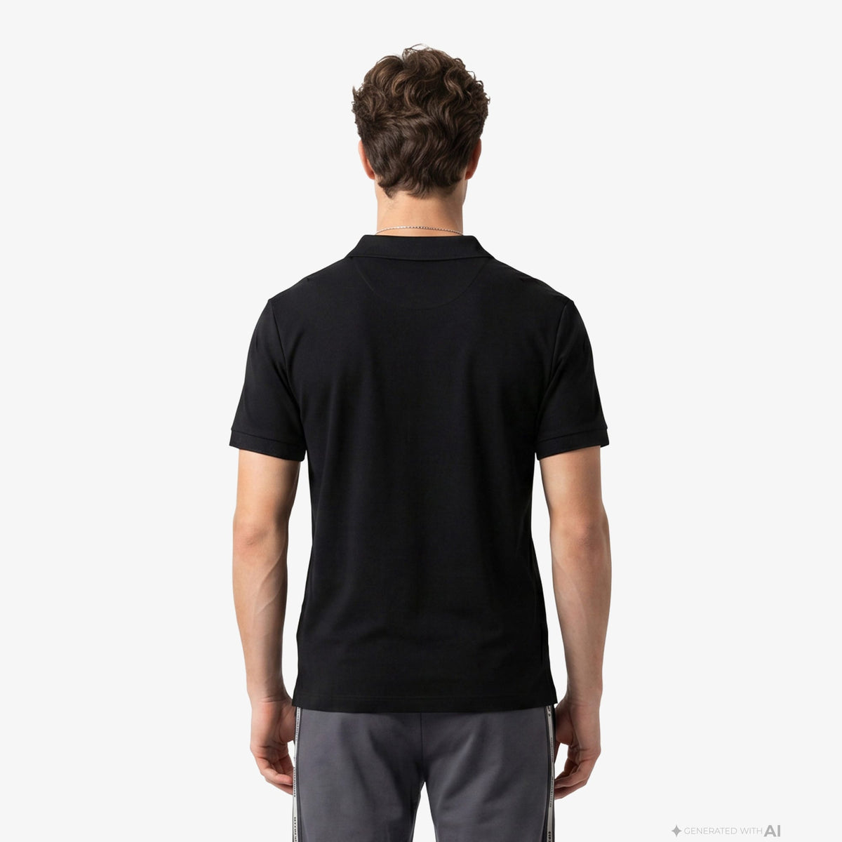 Ea7 Modal Erkek Siyah Polo