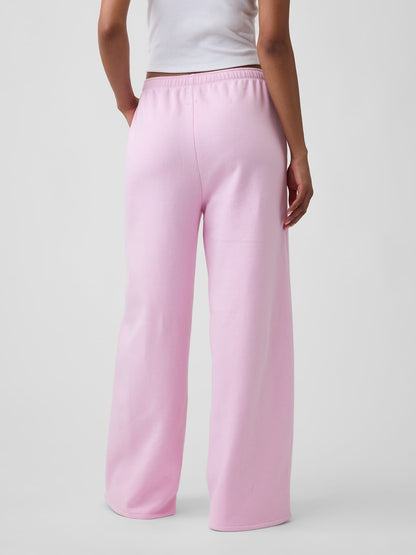 Açık Pembe Vintagesoft Baggy Wide-leg Eşofman Altı
