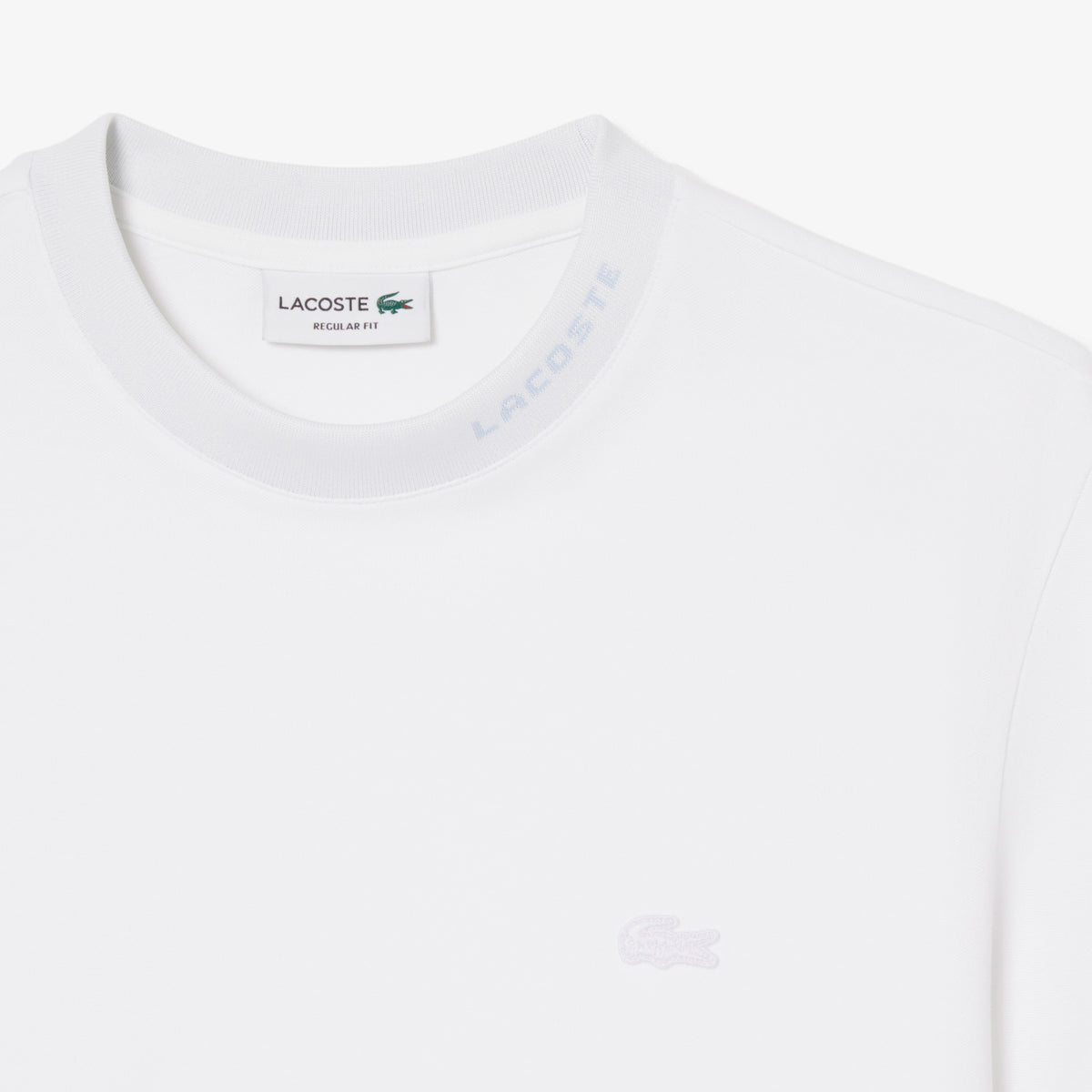 Lacoste Regular Fit Erkek Beyaz T-shirt