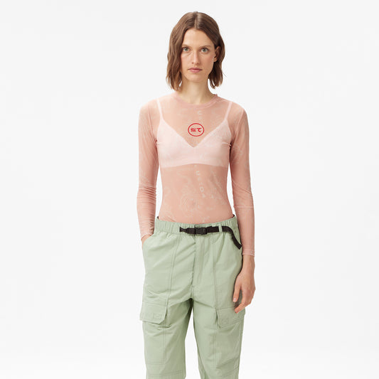 United4 Kadın Pembe Renk Bodysuit