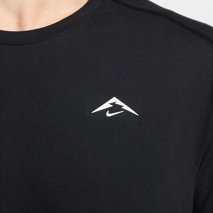 Nike Solar Chase Erkek Siyah Koşu T-shirt