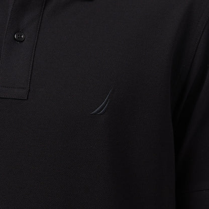 Nautica Erkek Siyah Regular Fit Polo Yaka T-shirt