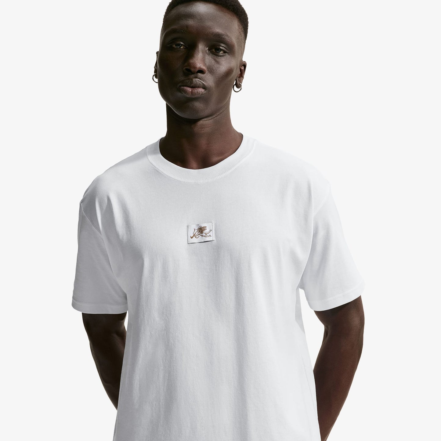 Nike Peak Tee Erkek Beyaz T-shirt