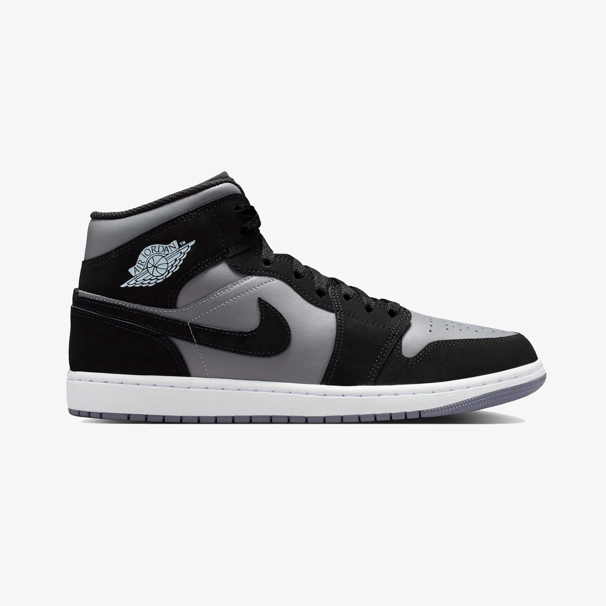 Jordan Air Jordan 1 Mid Erkek Gri Spor Ayakkabı