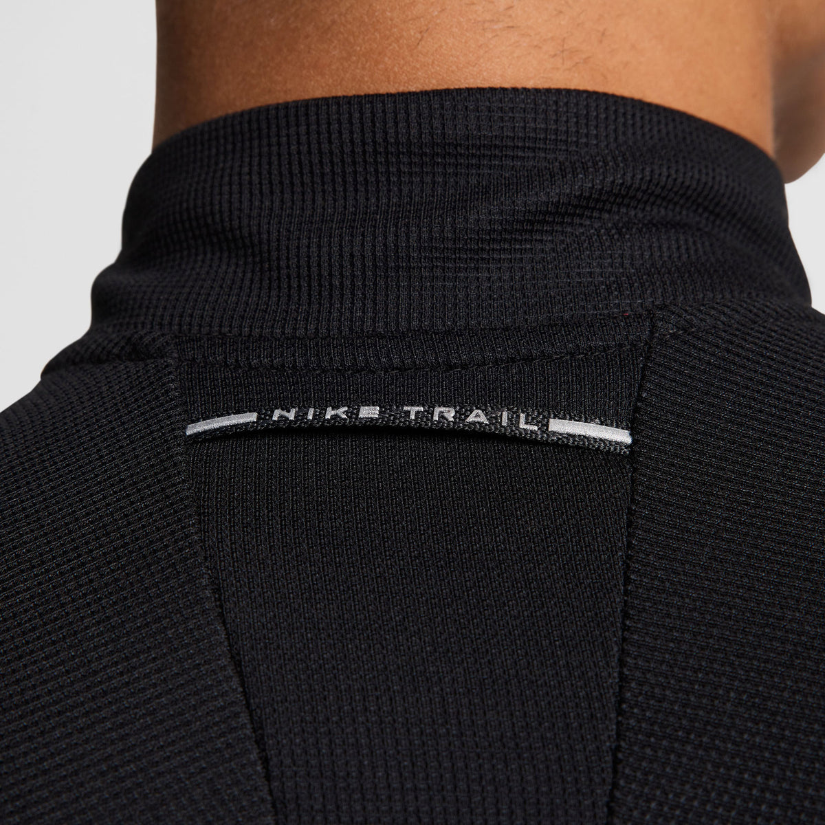 Nike Dri-fit Trail Midlayer Erkek Siyah Koşu Üstü