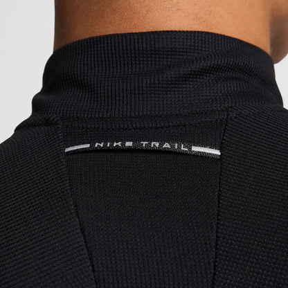 Nike Dri-fit Trail Midlayer Erkek Siyah Koşu Üstü