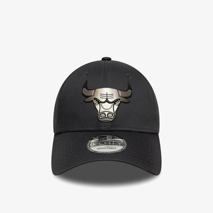 New Era Metallic 9forty Chicago Bulls Unisex Gri Şapka