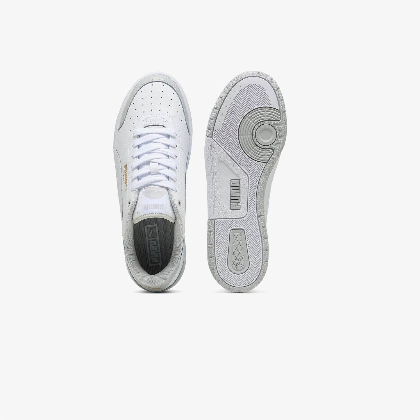 Puma Ca Match Unisex Gri Detaylı Beyaz Spor Ayakkabı