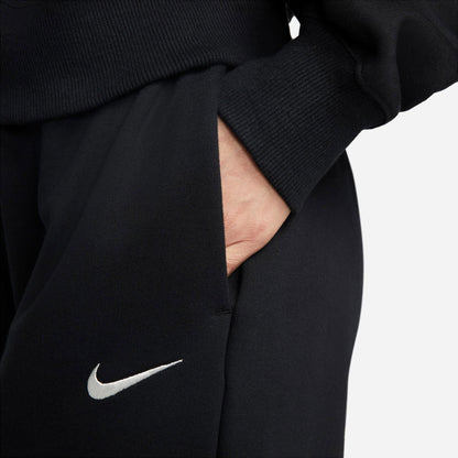 Nike Sportswear Phoenix Fleece Qz Crop Kadın Siyah Sweatshirt