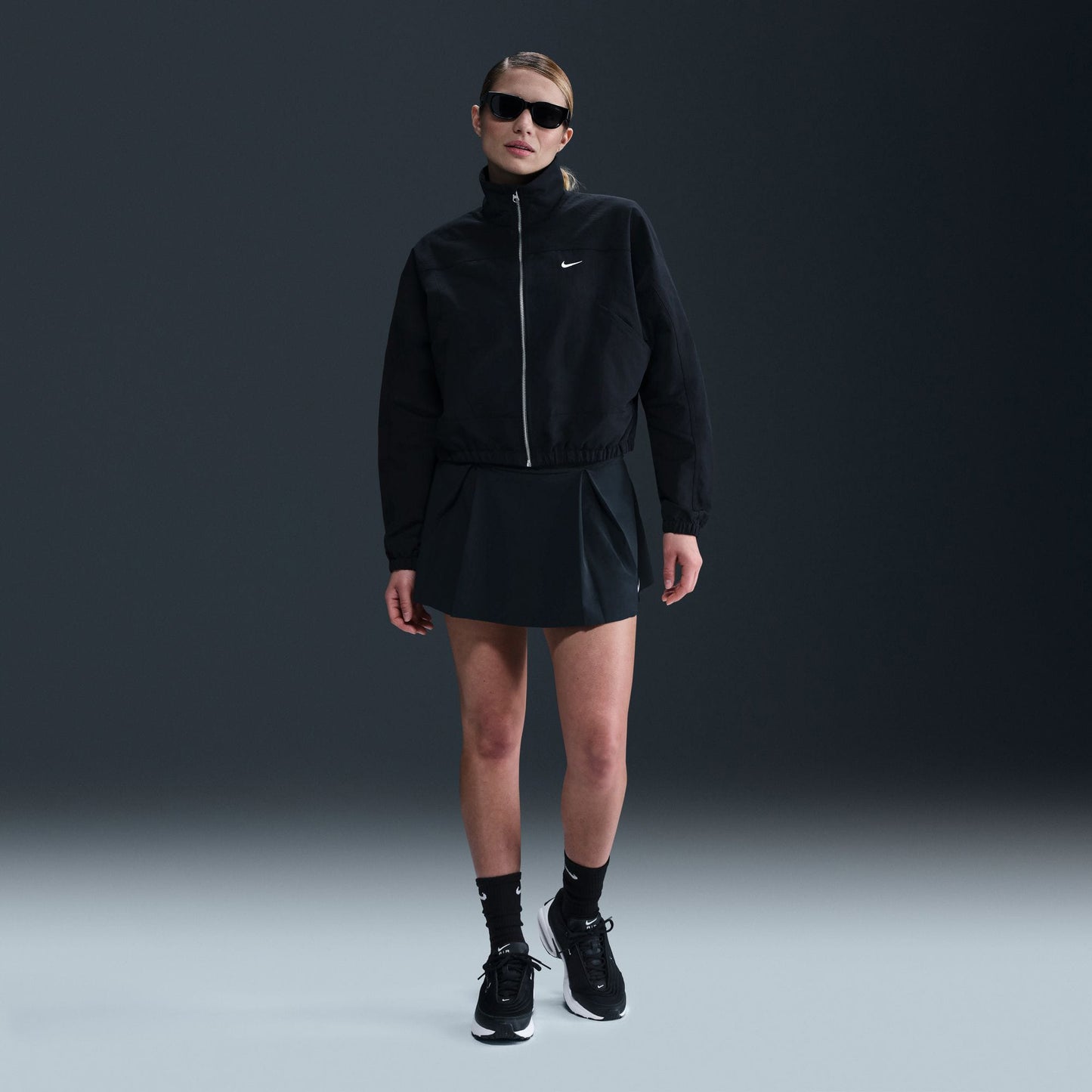 Nike Sportswear Classic Everything Kadın Siyah Ceket