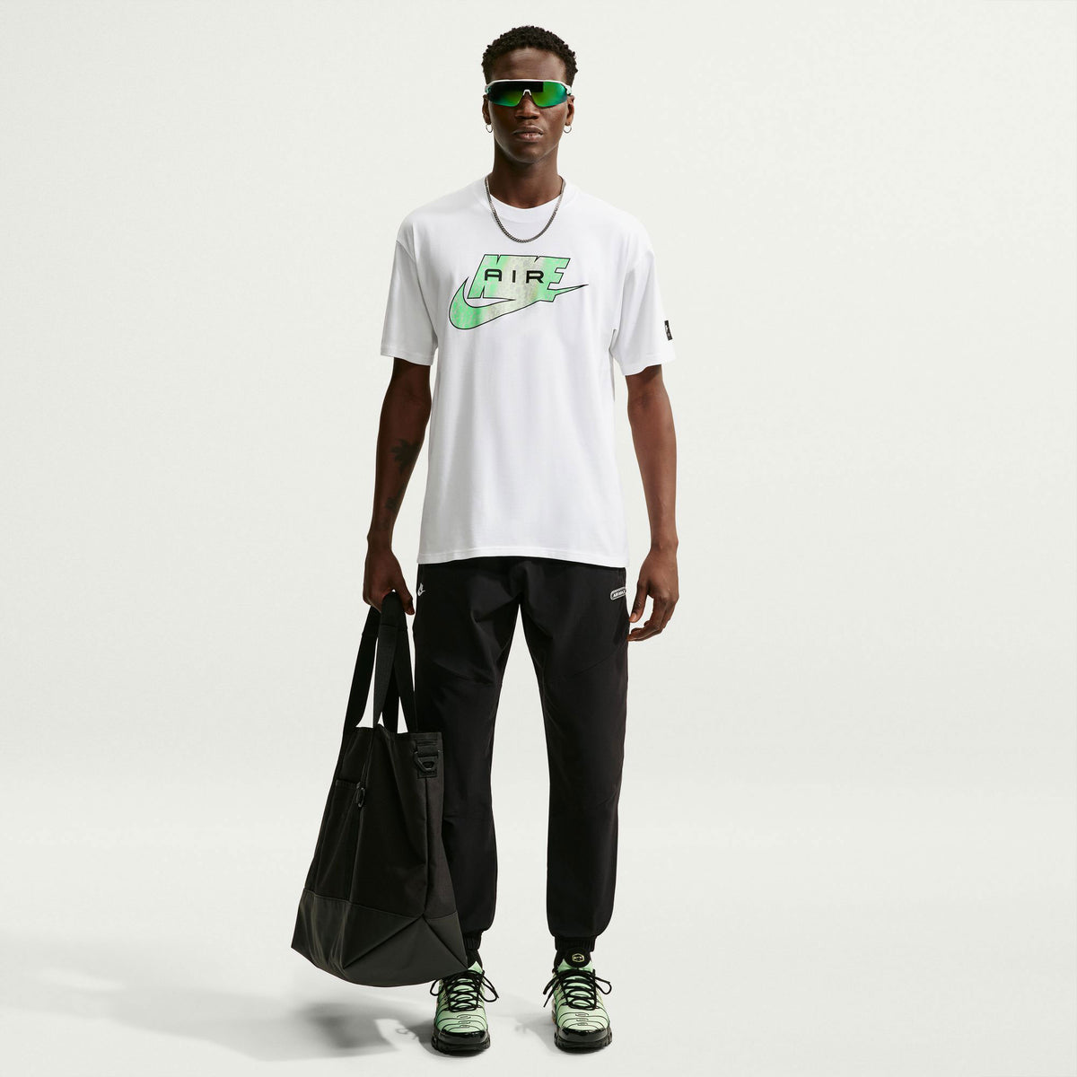 Nike Air Aop Erkek Beyaz T-shirt
