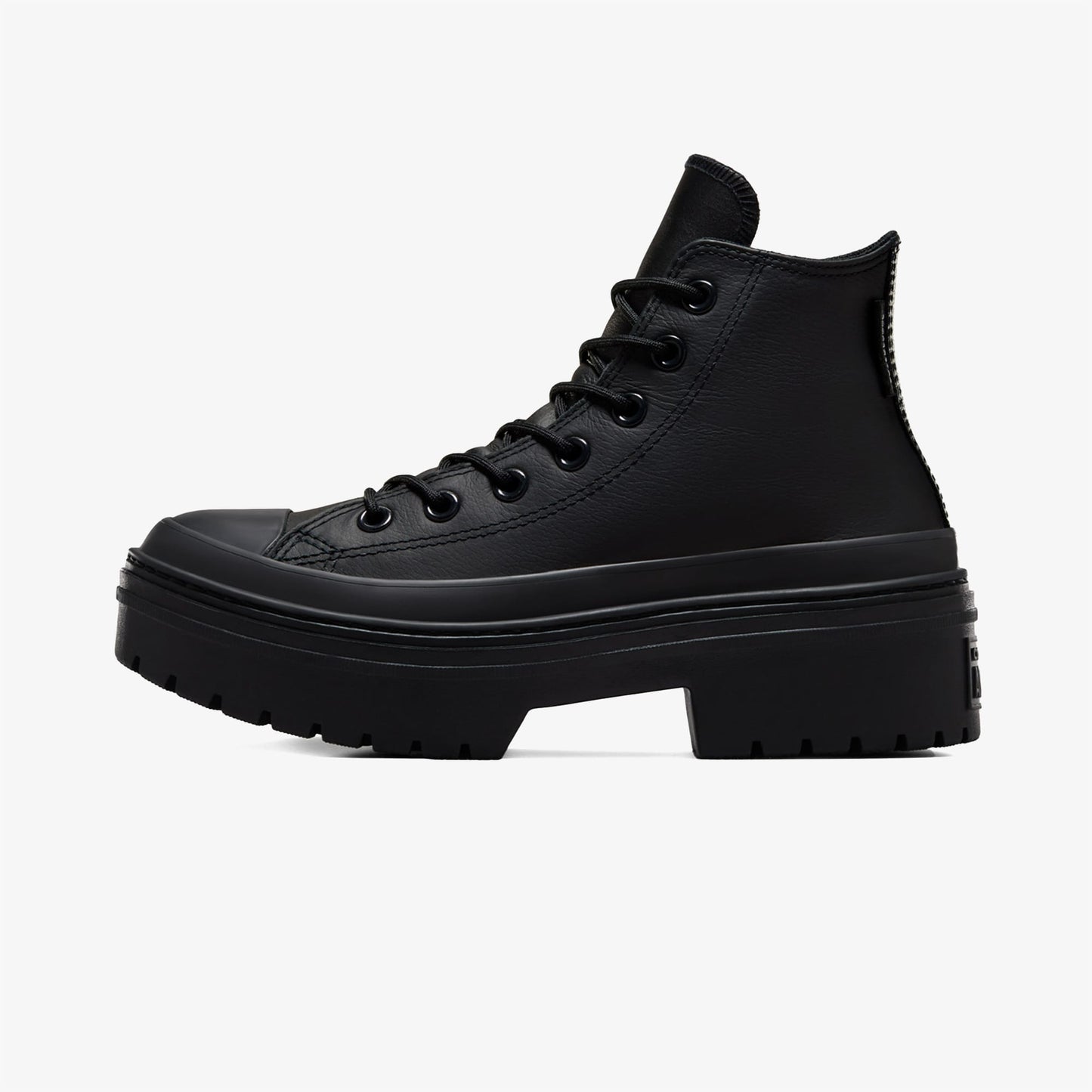 Converse Chuck Taylor All Star Lugged Heel Unisex Siyah Deri Platform Sneaker
