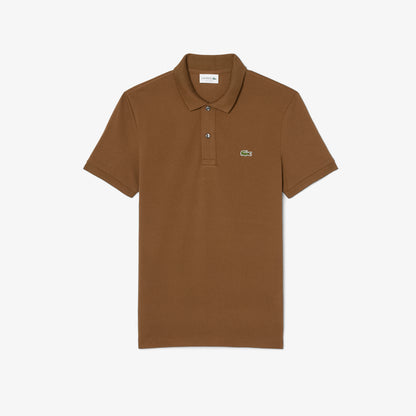 Lacoste L.12.12 Classic Fit Erkek Kahverengi Polo