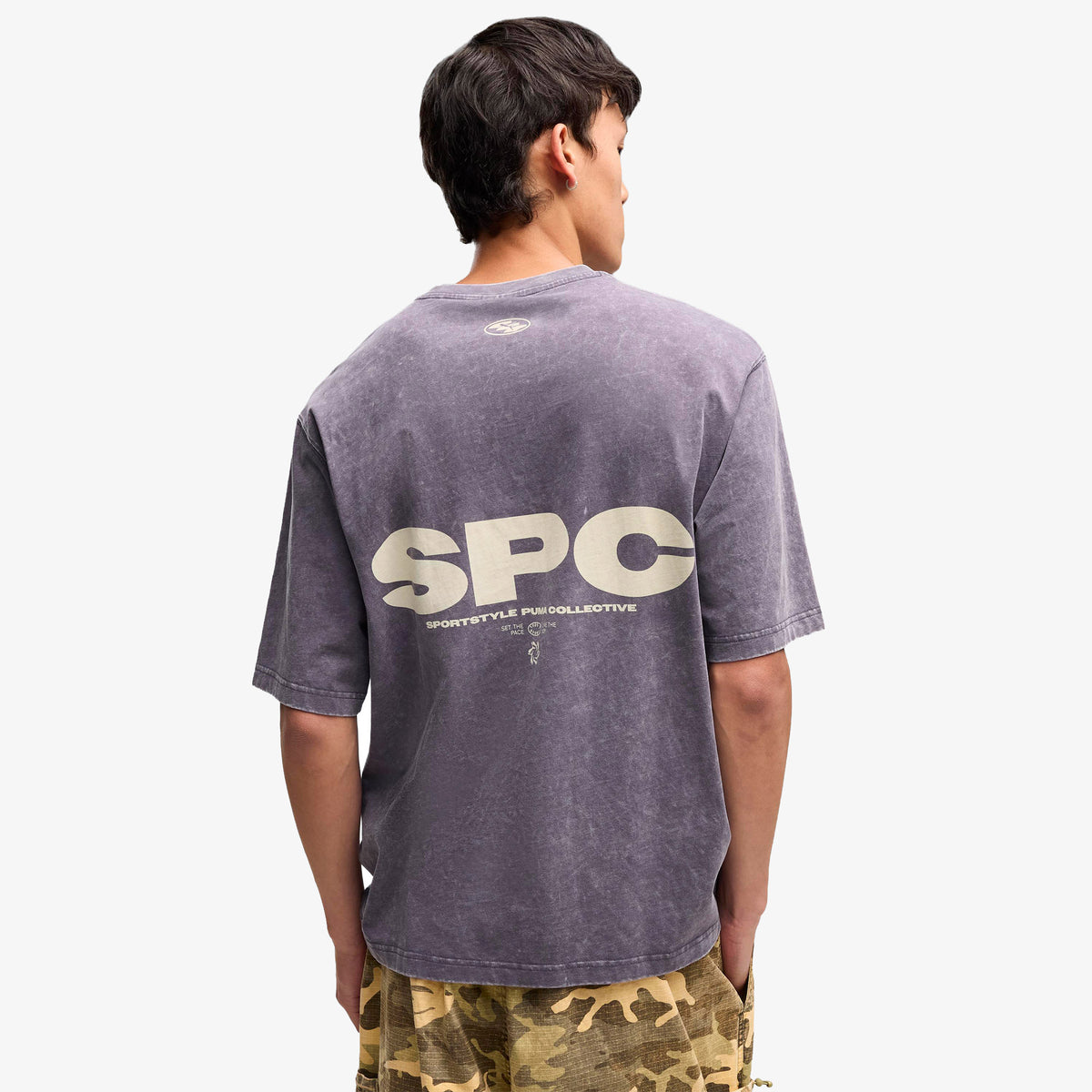 Puma Spc Boxy Washed Unisex Mavi T-shirt