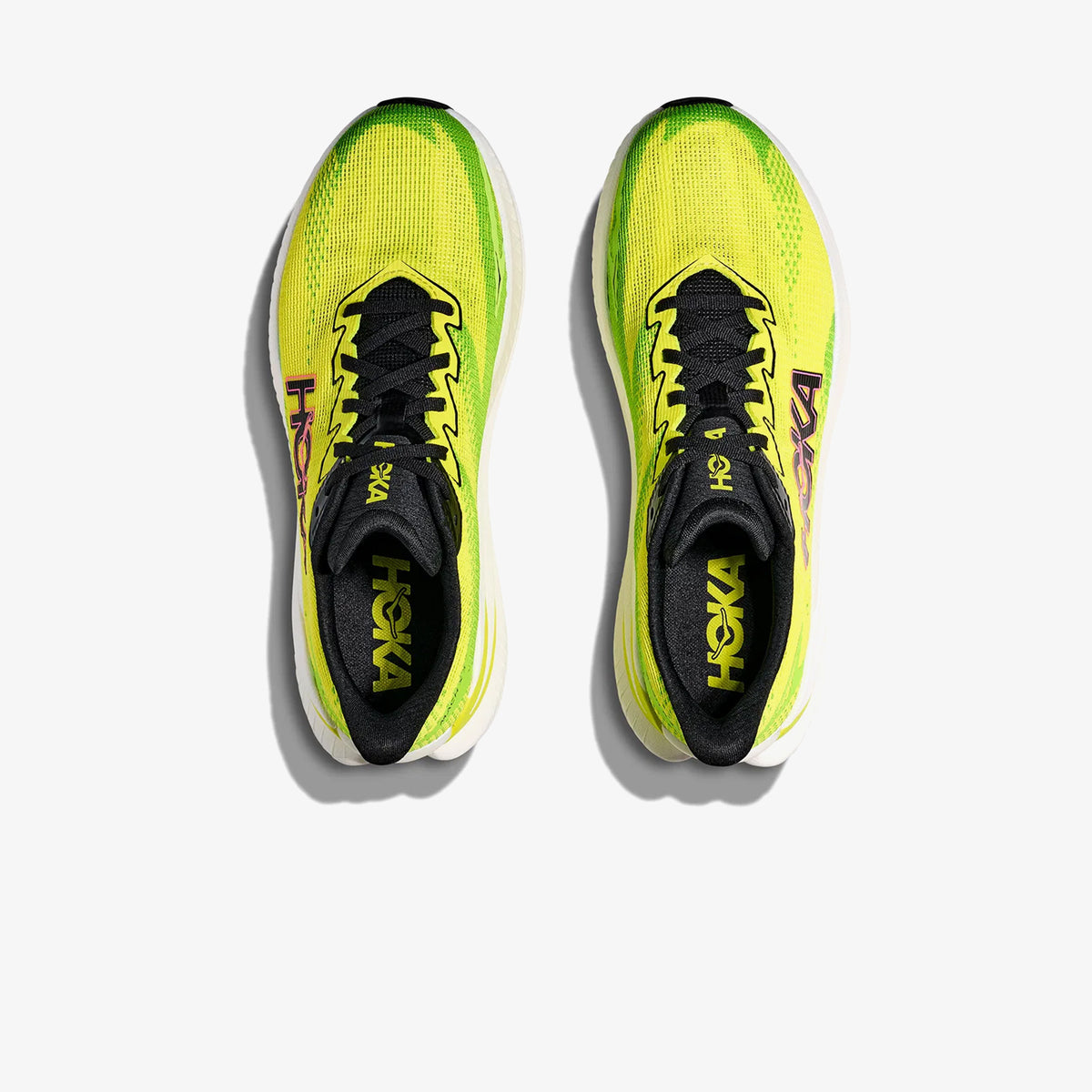 Hoka Mach X 3 Erkek Sarı Yarış Koşusu Ayakkabısı