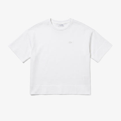 Lacoste Regular Fit Kadın Bej T-shirt