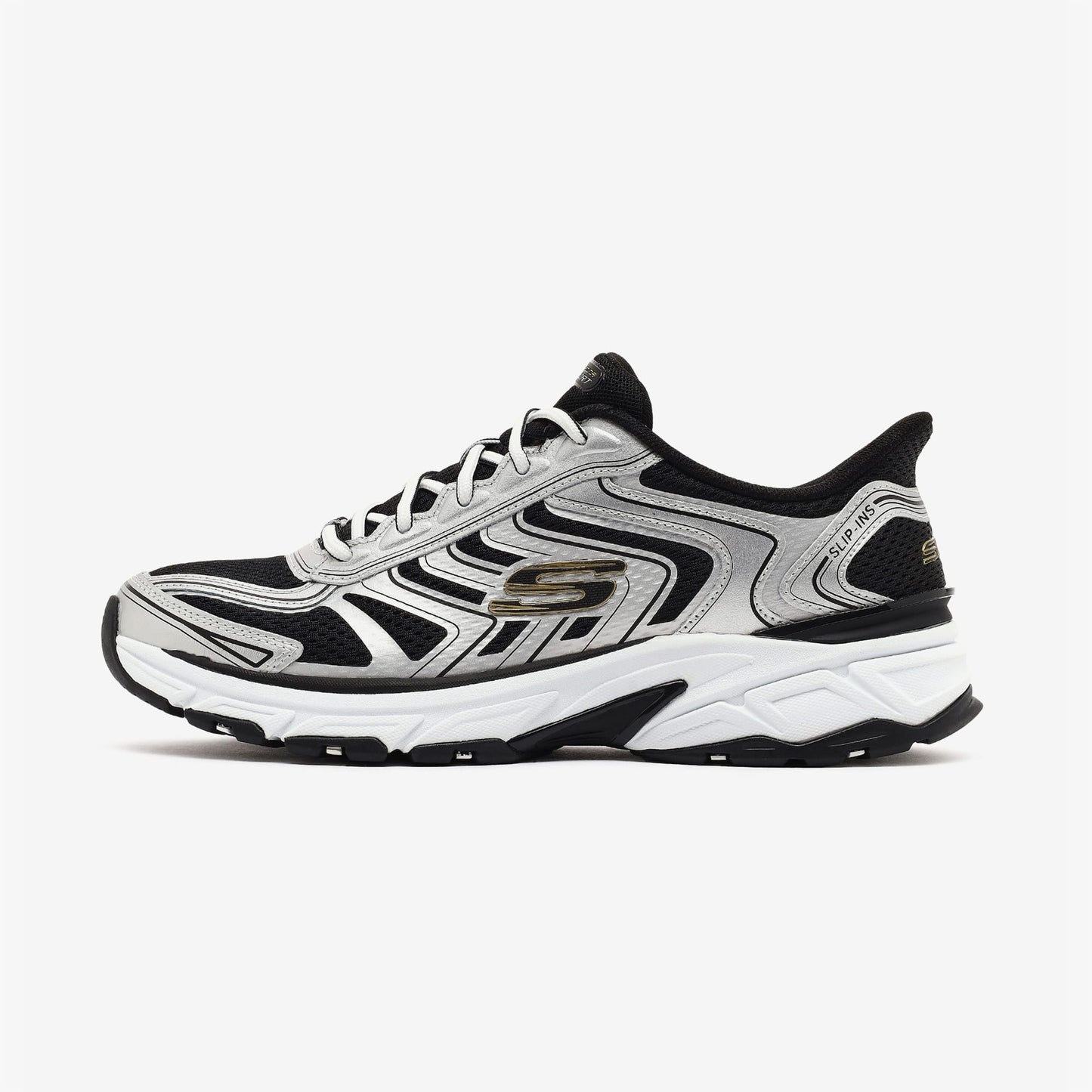 Skechers Slip Ins Stamina Sport Erkek Gri Spor Ayakkabı