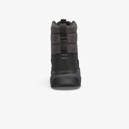 The North Face Bergen Deri Erkek Gri Su Geçirmez Kar Botu