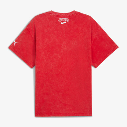 Puma X Tmnt Erkek Kırmızı Basketbol T-shirt