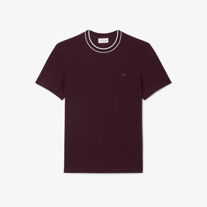 Lacoste Regular Fit Erkek Bordo T-shirt