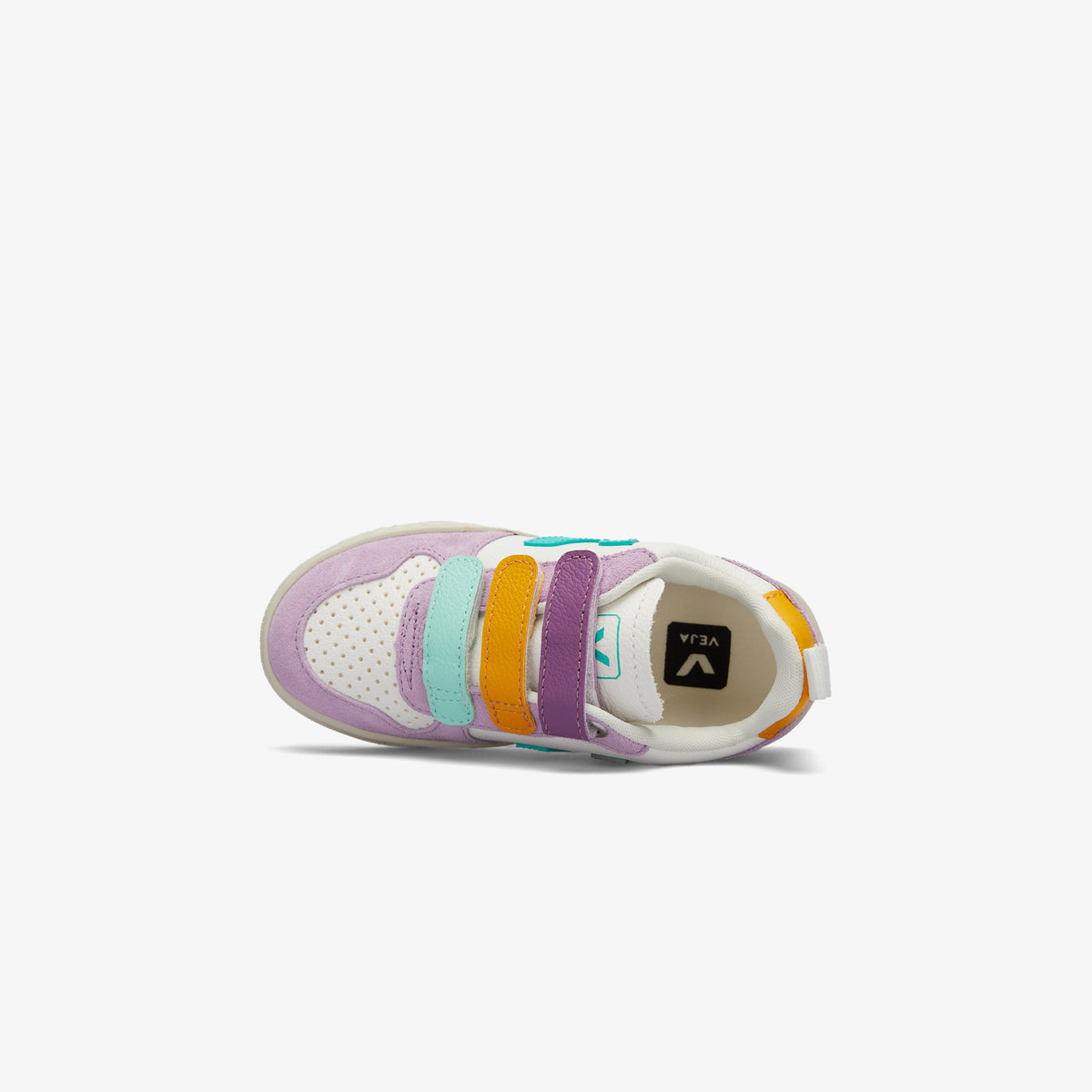 Veja Small V-10 Chromefree Leather Çocuk Renkli Sneaker