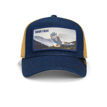 Goorin Bros Born Free Unisex Lacivert Şapka