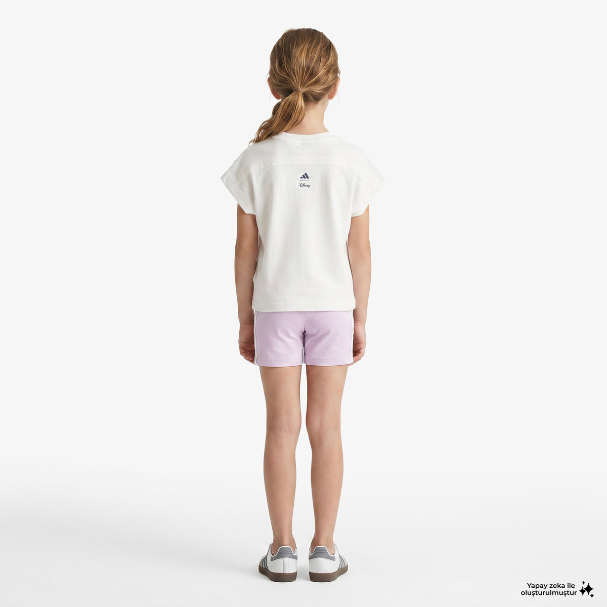 Adidas Disney Frozen Çocuk Beyaz Eşofman Takımı