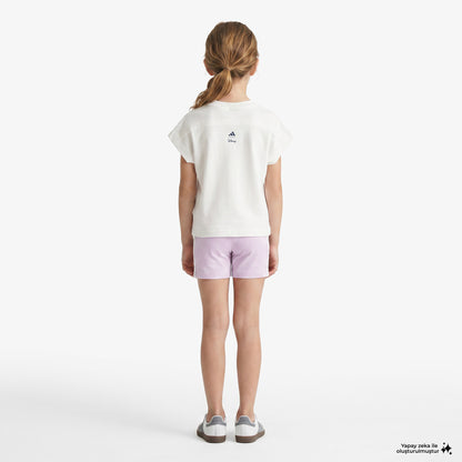 Adidas Disney Frozen Çocuk Beyaz Eşofman Takımı